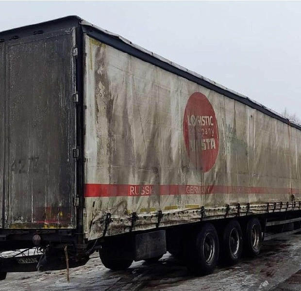 Полуприцеп шторно-бортовой Тонар 974611, 2017