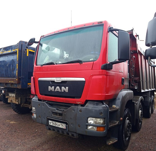 Самосвал MAN TGS 41.390, 2012