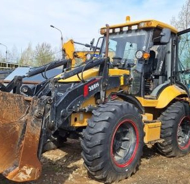 Экскаватор-погрузчик Shanmon 388H, 2024