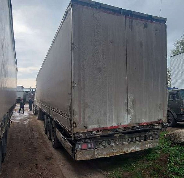 Полуприцеп тентованный Krone SD, 2014