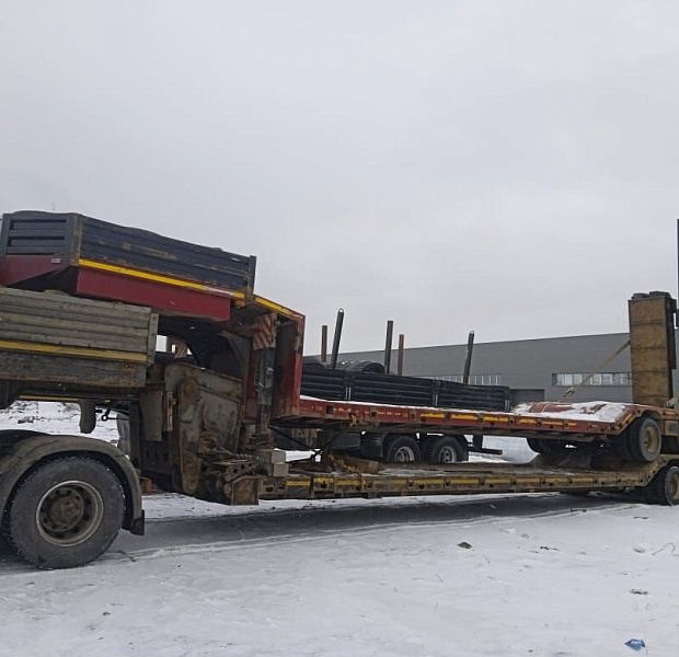 Полуприцеп трал (тяжеловоз) Bitter 9890, 2019