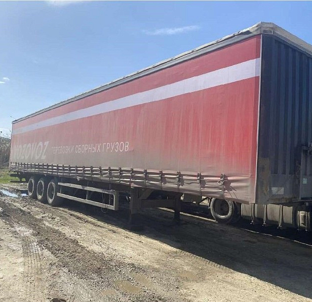 Полуприцеп тентованный Новатрак SP 345PR, 2015