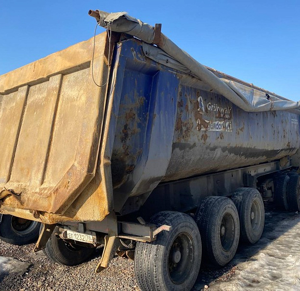 Полуприцеп самосвальный Grunwald 9453-0000010-50, 2014