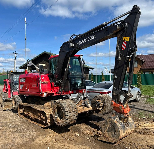 Колёсно-гусеничный экскаватор QUADTRAC X-9, 2024